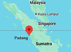 Padang, où se trouve