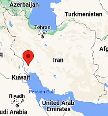 Ahvaz, où se trouve