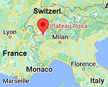 Plateau Rosa, où se trouve