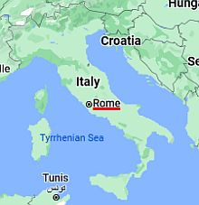 Rome, où se trouve
