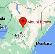 Mont Kenya, où se trouve