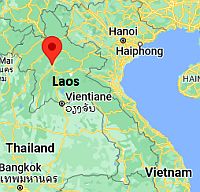 Luang Prabang, où se trouve