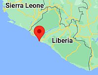 Monrovia, où se trouve