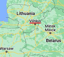 Vilnius, où se trouve