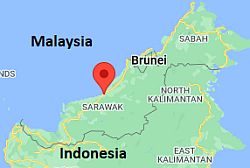 Bintulu, où se trouve