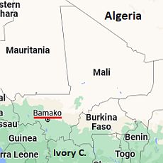 Bamako, où se trouve