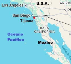 Tijuana, où se trouve