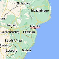 Maputo, où se trouve