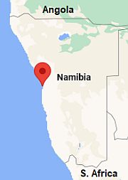 Swakopmund, où se trouve