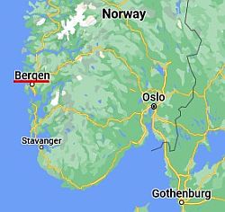 Bergen, où se trouve
