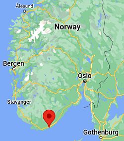Kristiansand, où se trouve