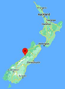 Hokitika, où se trouve