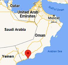 Salalah, où se trouve