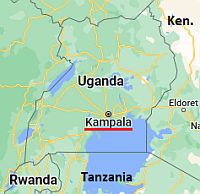 Kampala, où se trouve