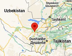 Samarkand, où se trouve