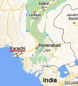 Karachi, où se trouve