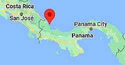 Bocas Town, où se trouve