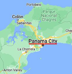 Panama, où se trouve