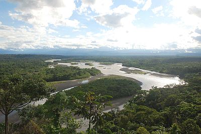 Rivière Pastaza près de Puyo