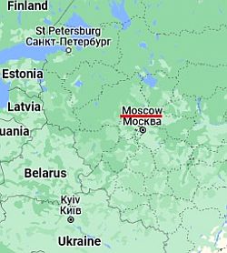 Moscou, où se trouve