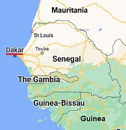 Dakar, où se trouve