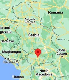 Pristina, où se trouve