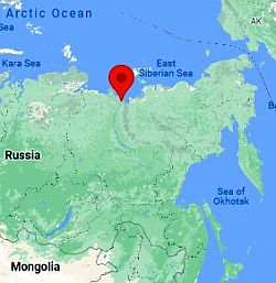 Tiksi, où se trouve