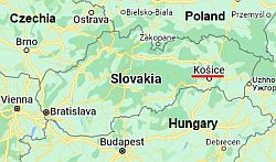 Kosice, où se trouve