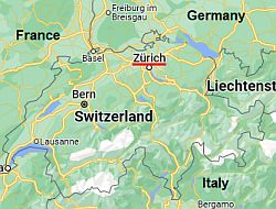 Zurich, où se trouve