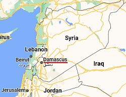 Damas, où se trouve