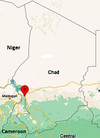 N'Djamena, où se trouve