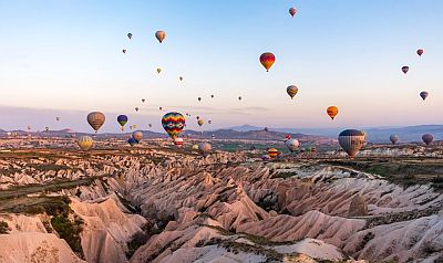 Montgolfières en Cappadoce