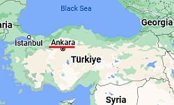 Ankara, où se trouve