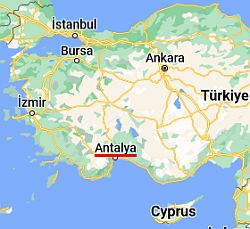 Antalya, où se trouve