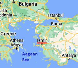 Izmir, où se trouve