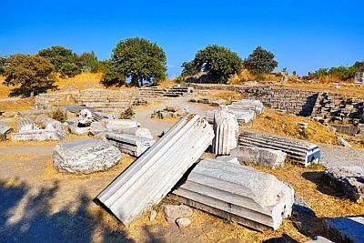 Ruines de l'ancienne Troie
