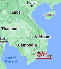 Ho-Chi-Minh, où se trouve