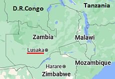 Lusaka, où se trouve